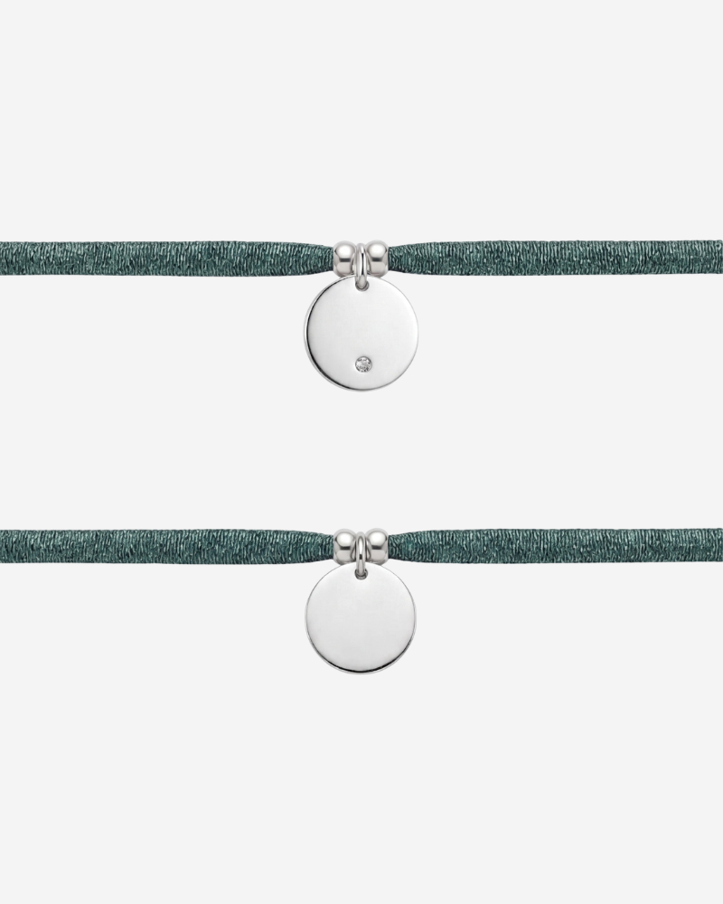 Pulsera memories personalizada circonita