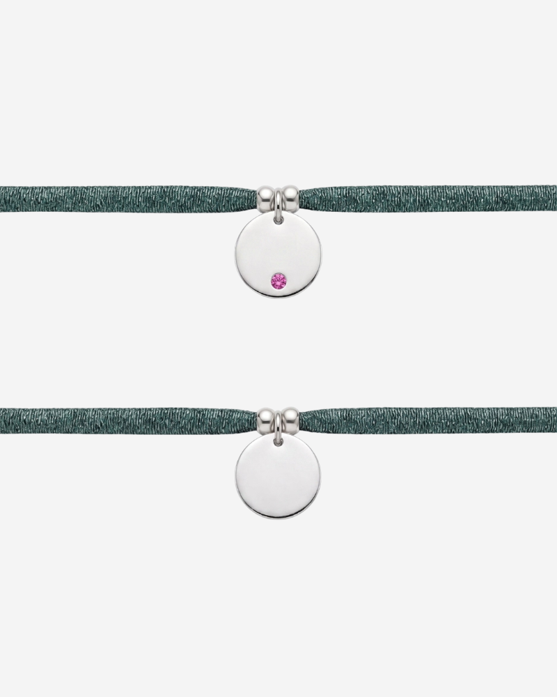 Pulsera memories personalizada circonita