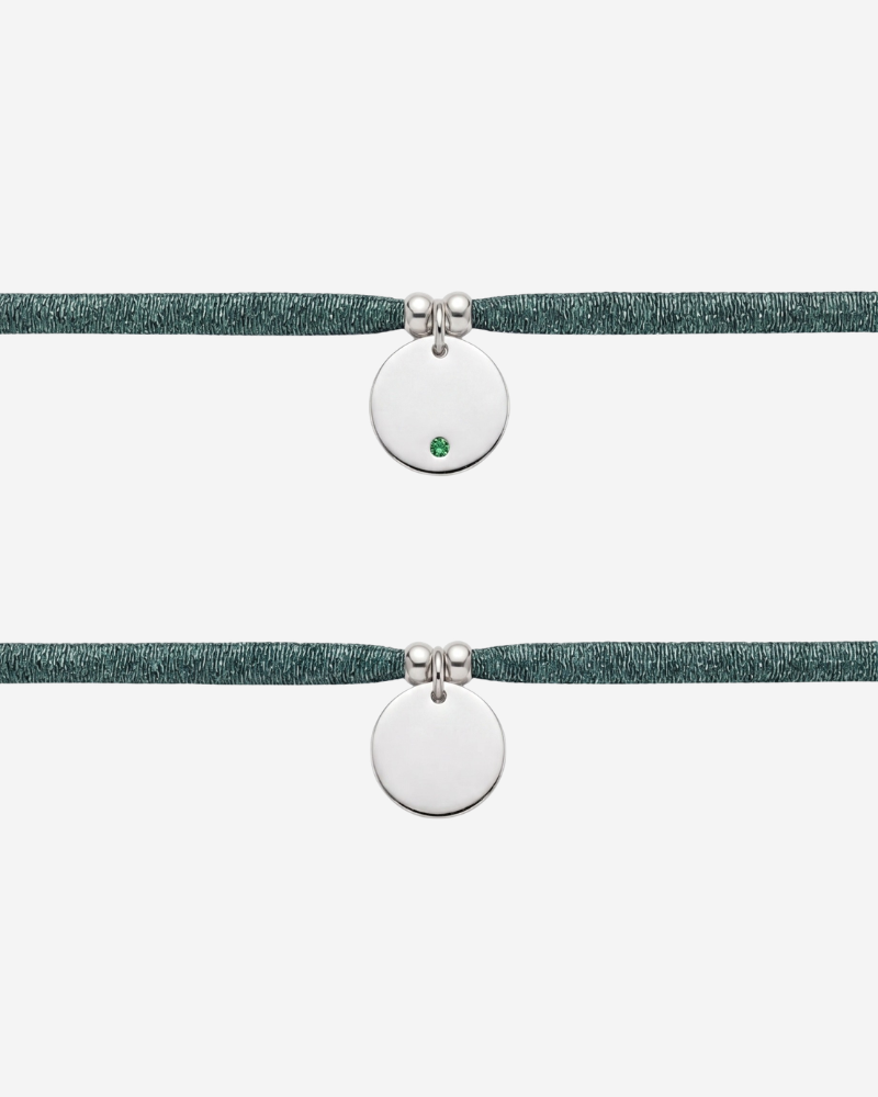 Pulsera memories personalizada circonita