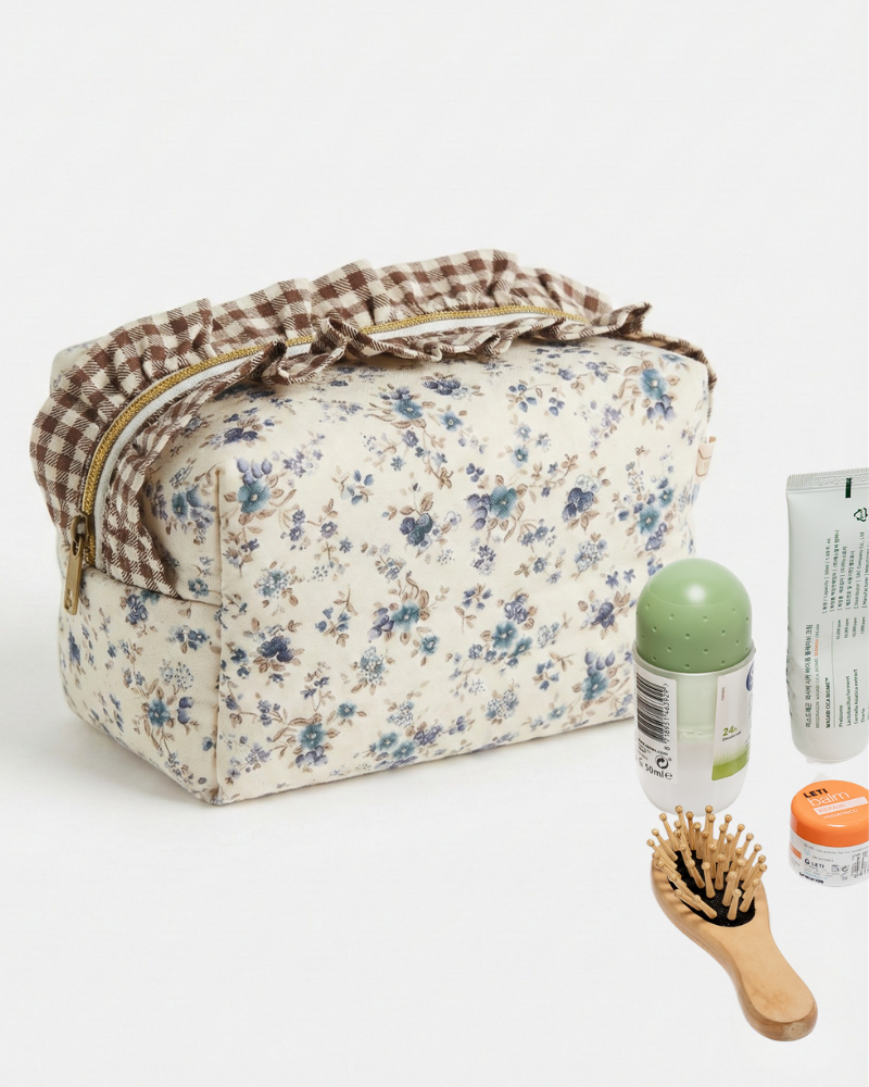 Neceser Vichy brown