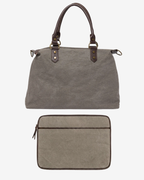 Pack Bolso Federica + Funda Federica Gris
