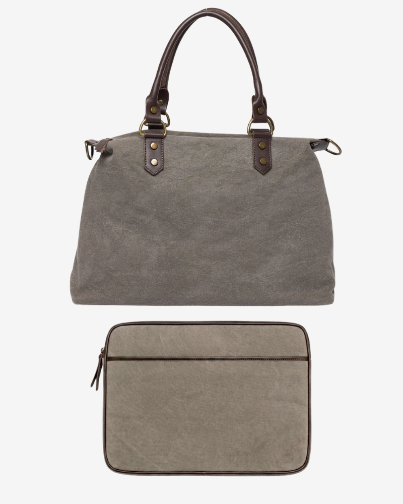 Pack Bolso Federica + Funda Federica Gris
