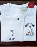 Pack camisetas personalizadas niño y adulto gansos
