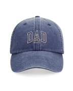 Gorra personalizada DAD letras gruesas azul