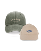 Pack gorras personalizadas una o dos frases adulto y niño