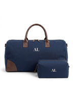 Pack maleta + neceser azul marino