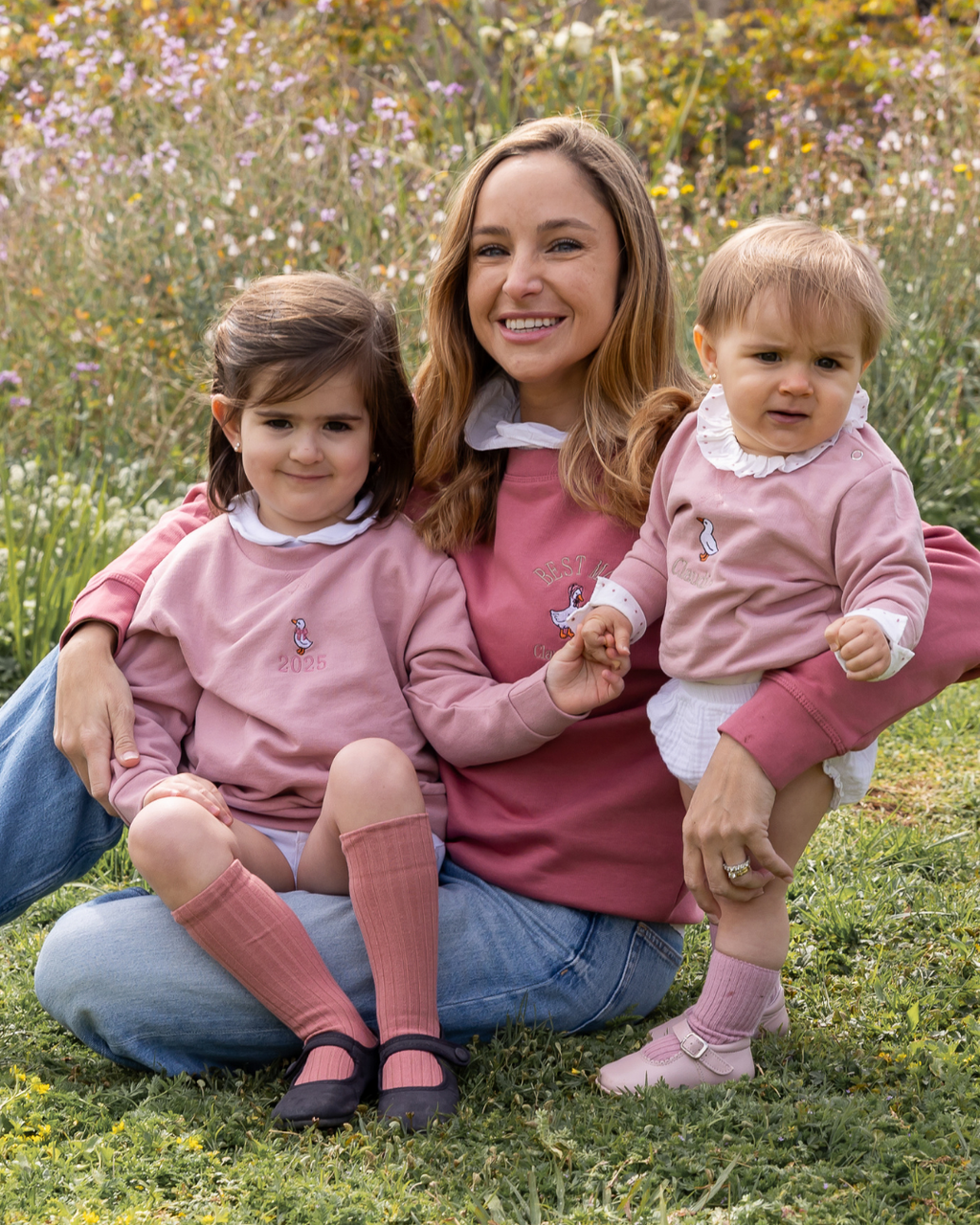 Pack Niño y Mamá sudaderas personalizadas ganso (desde 4 años)