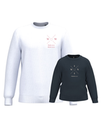 Pack sudaderas MOM y MINI bebé cruz corazón (hasta 36 meses)