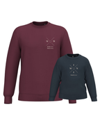 Pack sudaderas MOM y MINI bebé cruz corazón (hasta 36 meses)