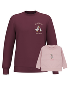 Pack bebé y Mamá sudaderas personalizadas ganso (hasta 36 meses)