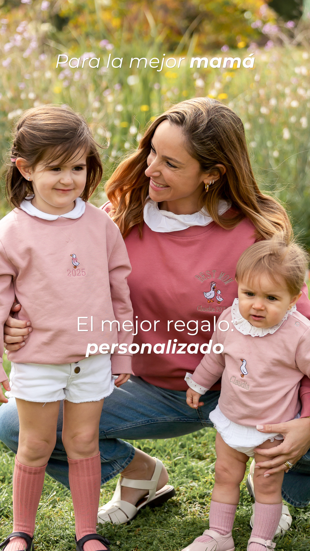 pack niño y mama sudaderas personalizadas gansos lifestile