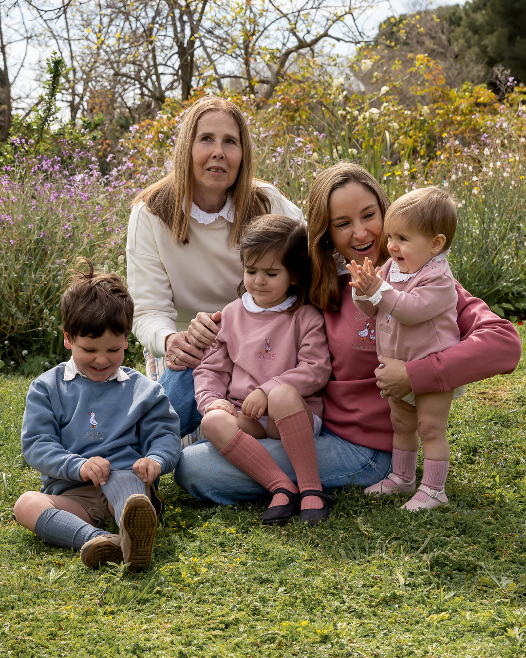 Pack Niño y Mamá sudaderas personalizadas ganso (desde 4 años)