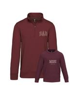 Pack niño y adulto (zip) sudaderas personalizadas Dad y Mini (desde 4 años)
