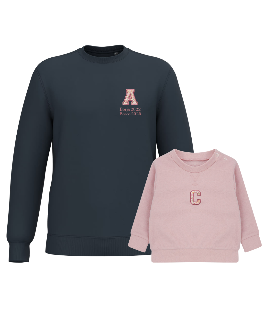 Pack mamá y bebé sudaderas Inicial (hasta 36 meses)