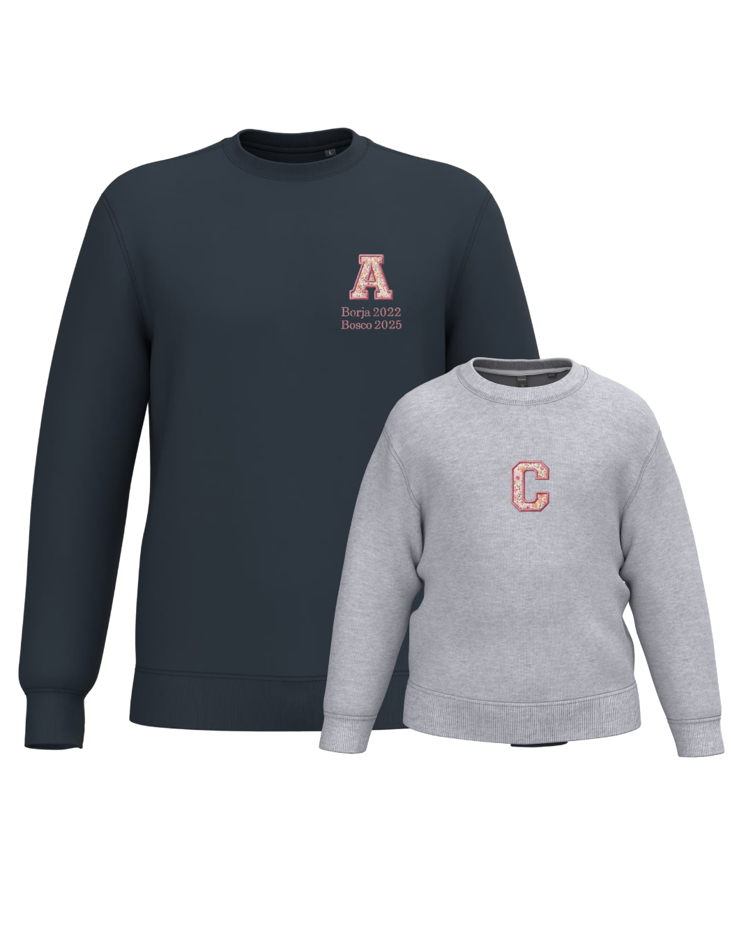 Pack mamá y bebé sudaderas Inicial (hasta 36 meses)