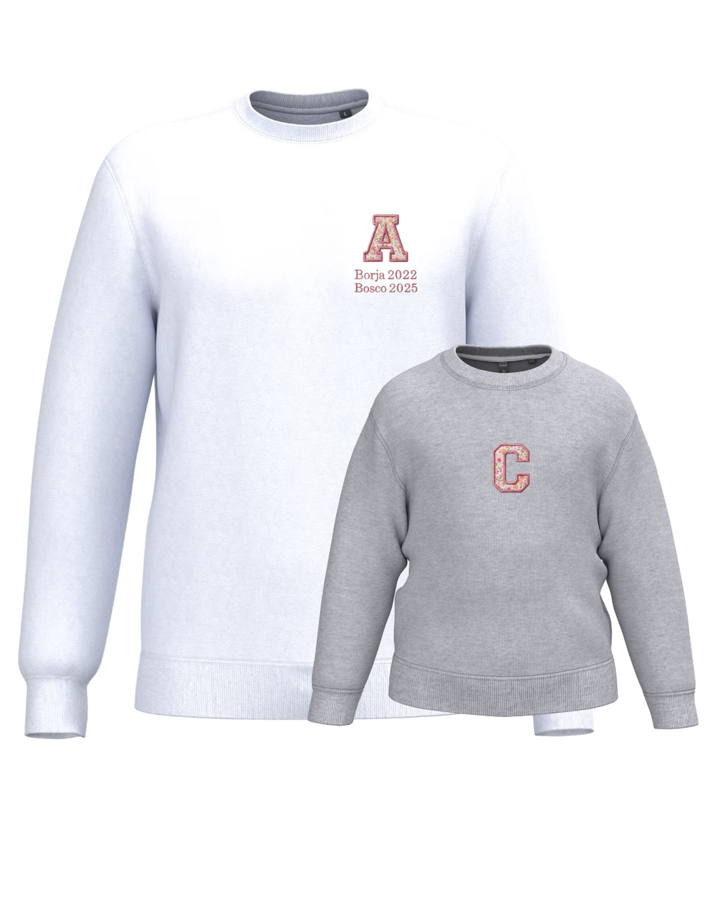 Pack mamá y bebé sudaderas Inicial (hasta 36 meses)