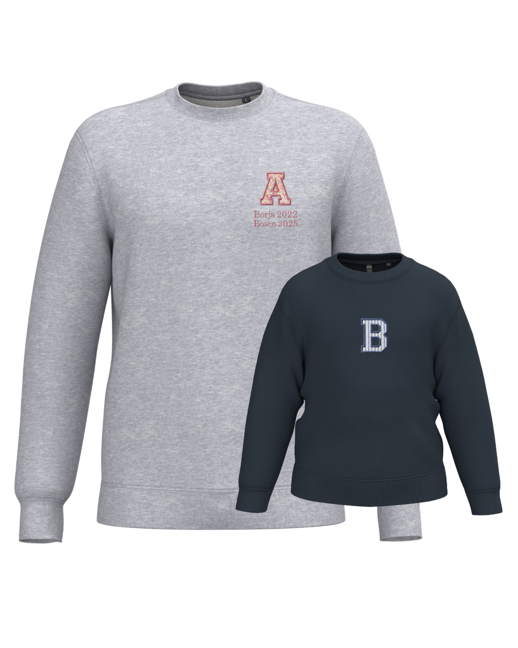 Pack mamá y bebé sudaderas Inicial (hasta 36 meses)