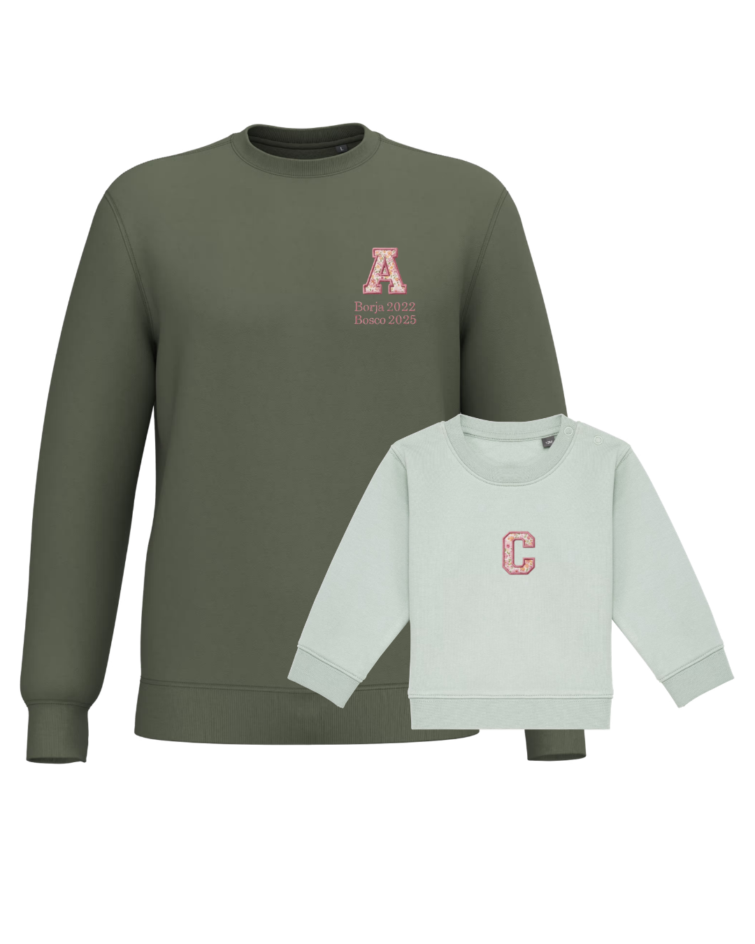 Pack mamá y bebé sudaderas Inicial (hasta 36 meses)