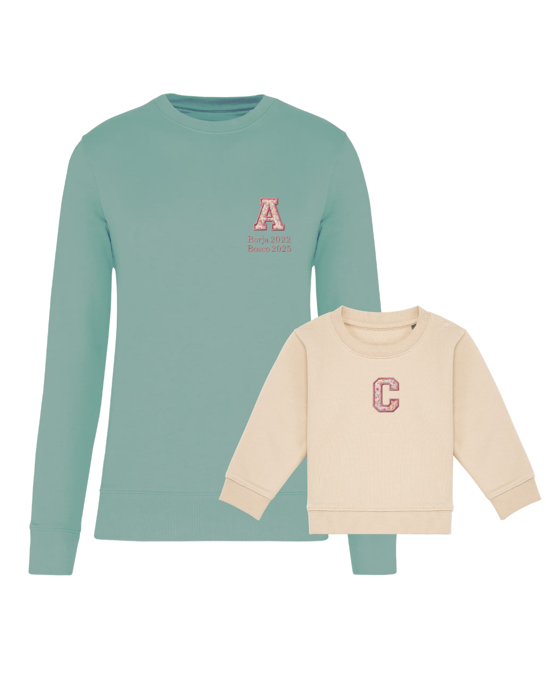 Pack mamá y bebé sudaderas Inicial (hasta 36 meses)