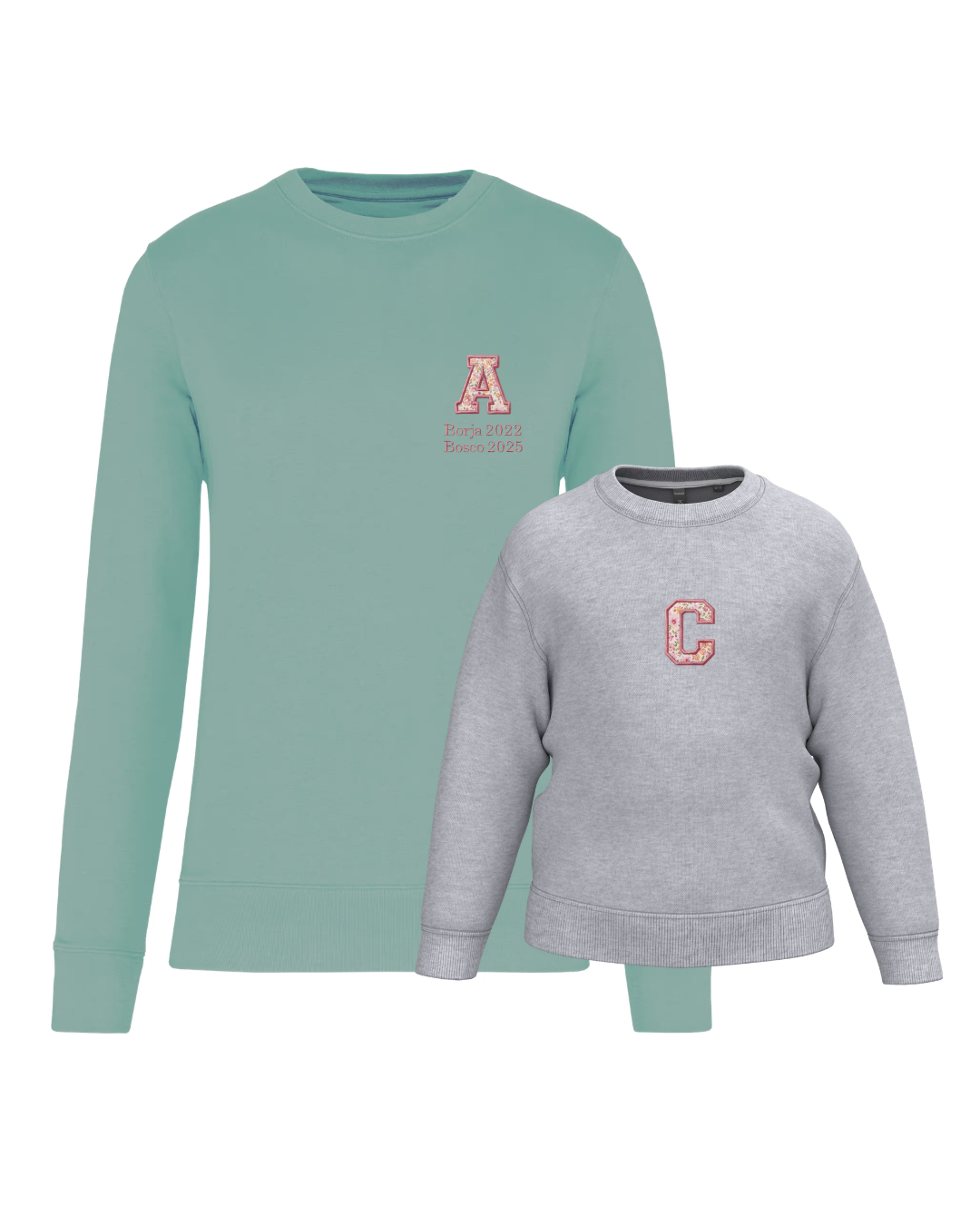 Pack mamá y bebé sudaderas Inicial (hasta 36 meses)