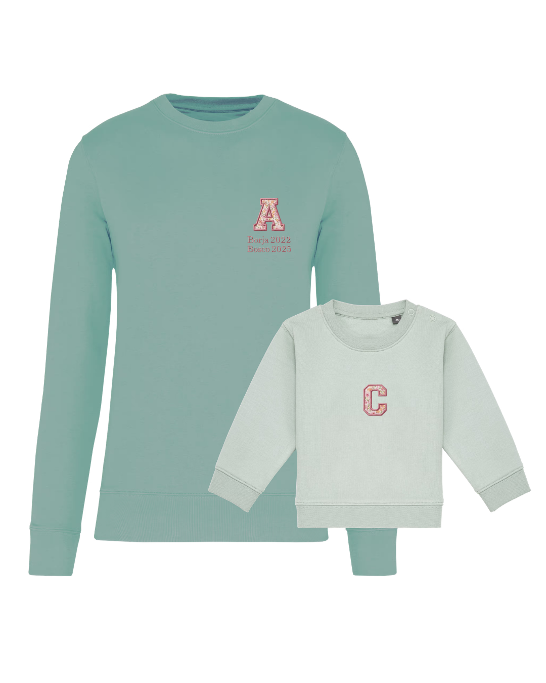 Pack mamá y bebé sudaderas Inicial (hasta 36 meses)