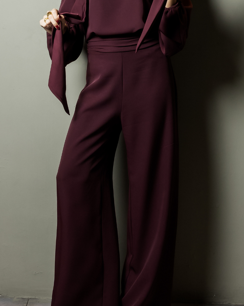 Pantalón Julia Granate