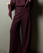 Pantalón Julia Granate