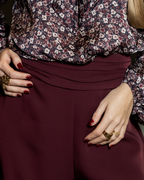 Pantalón Julia Granate