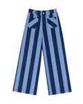 Pantalón rayas tonos azules