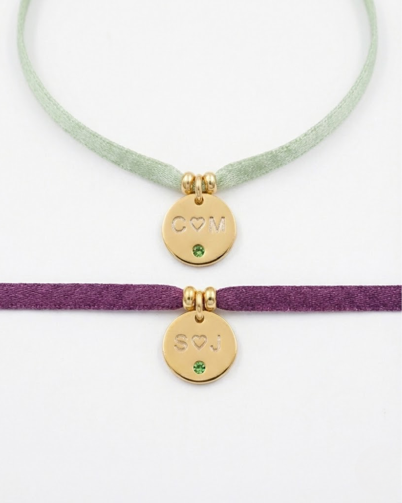 Pulsera memories Love personalizada circonita
