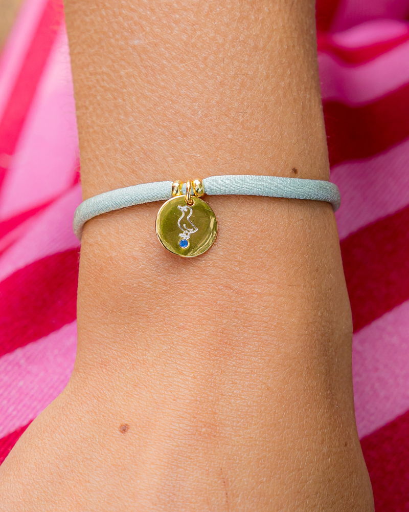 Pulsera memories patito grabado