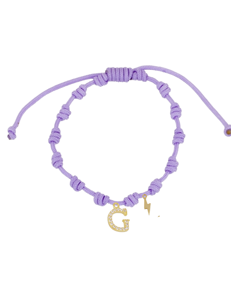 Pulsera recuerdos Inicial circonitas Power