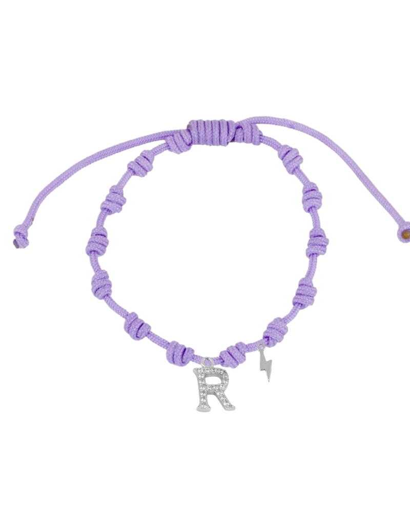 Pulsera recuerdos Inicial circonitas Power