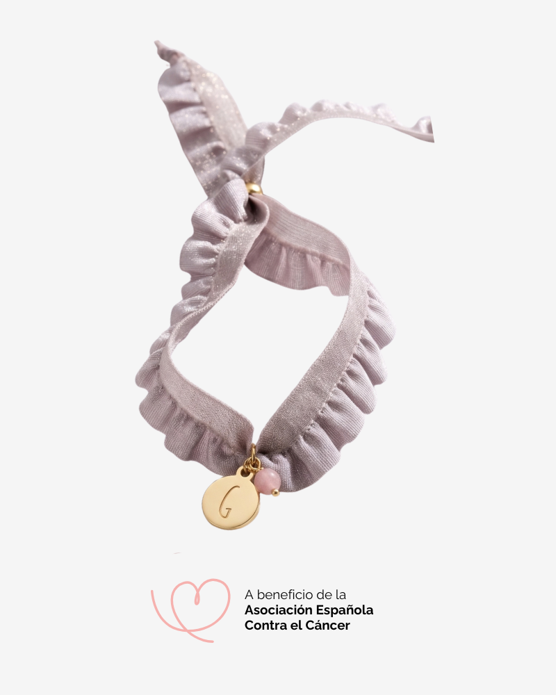 Pulsera Semi Rizo Personalizable Initial