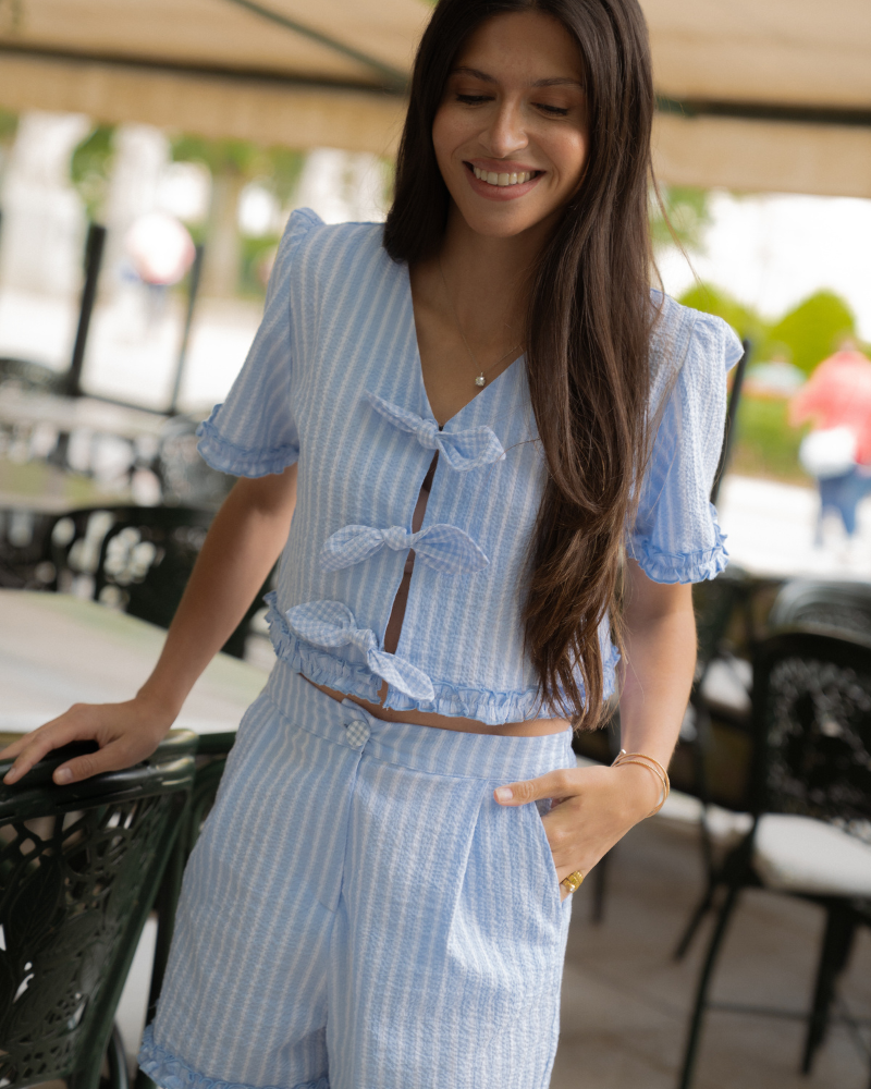 Marta shirt and shorts set