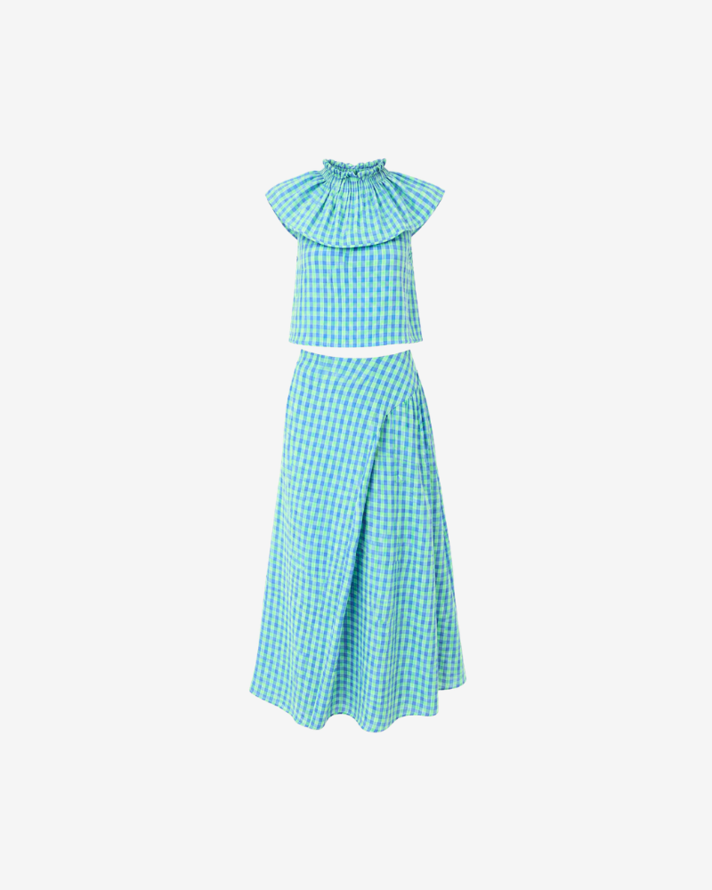 Set Martha Azul y verde