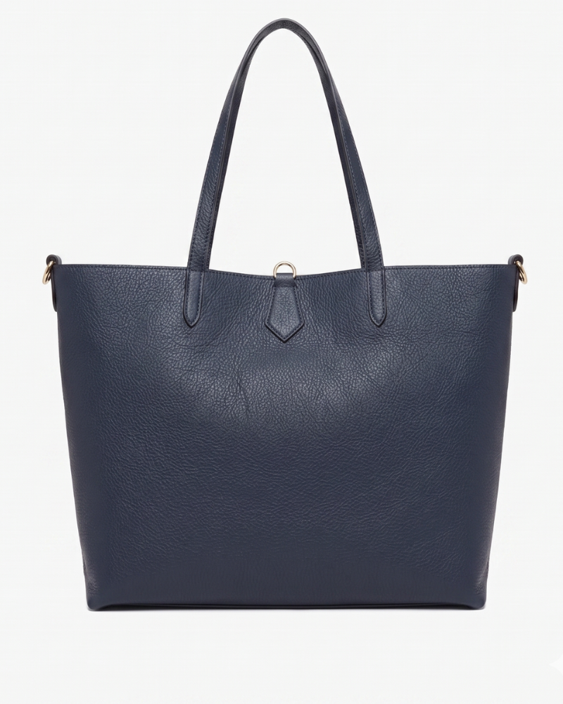 Bolso Shopping bag leather Navy