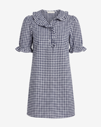 Vestido Portugal Vichy Navy