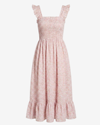 Vestido Rocio Flowers rosa