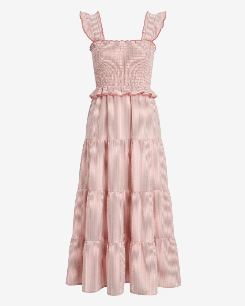 Vestido Aurora Coral