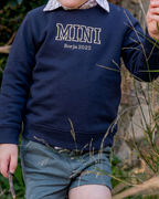 Sudadera personalizada Mini azul marino