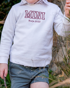 Sudadera personalizada Mini blanco