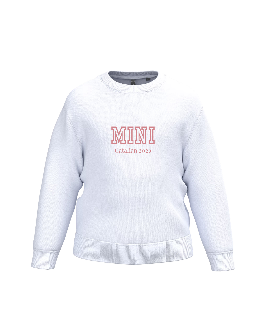 Sudadera personalizada Mini blanco