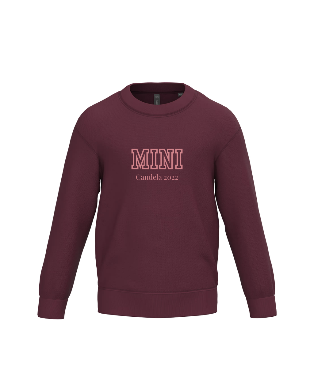 Sudadera personalizada Mini granate