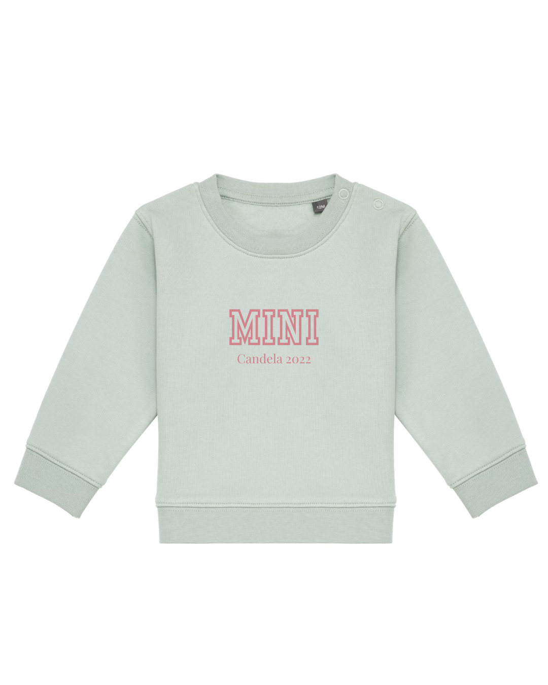 Sudadera personalizada Mini verde mint