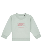 Sudadera personalizada Mini verde mint