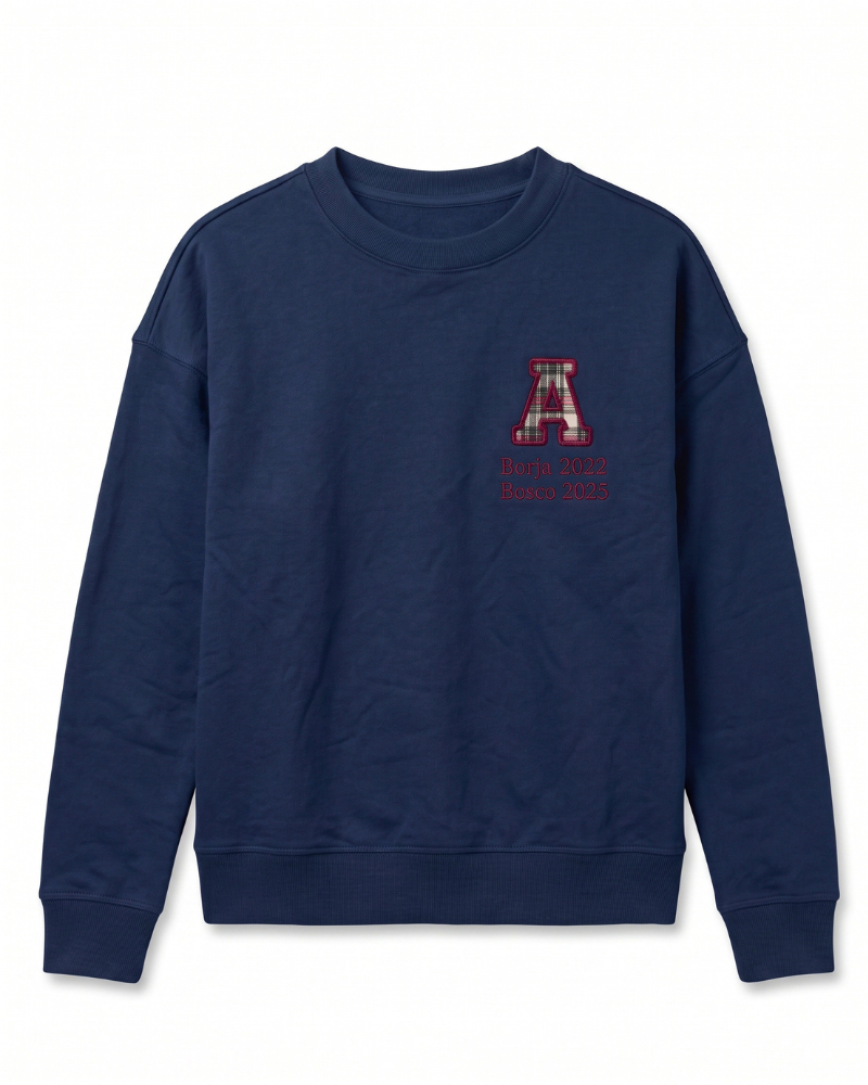 Sudadera Unisex personalizada Inicial Especial Christmas
