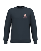 Sudadera Unisex personalizada Inicial Especial Día de la Madre azul marino