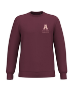 Sudadera Unisex personalizada Inicial Especial Día de la Madre granate