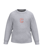 Sudadera personalizada Inicial mini gris